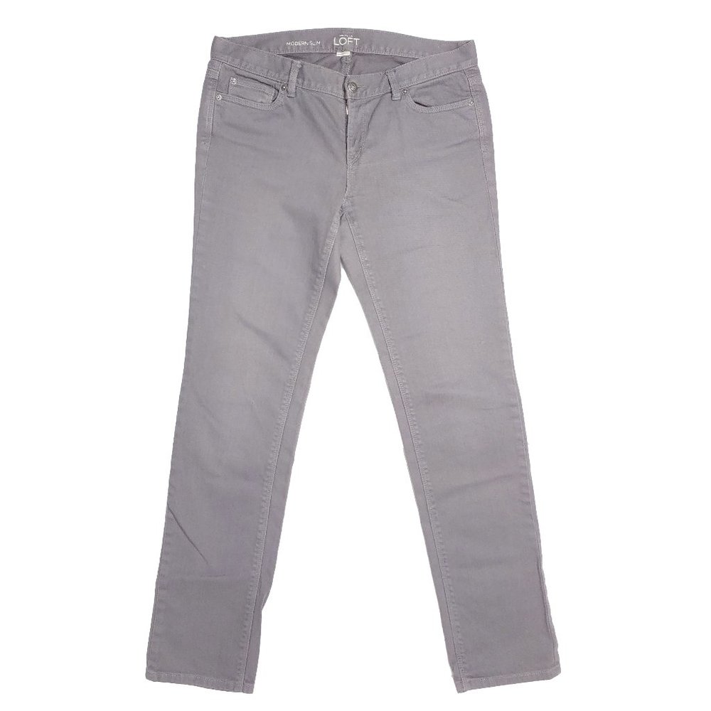 Loft Grey Modern Slim Jean